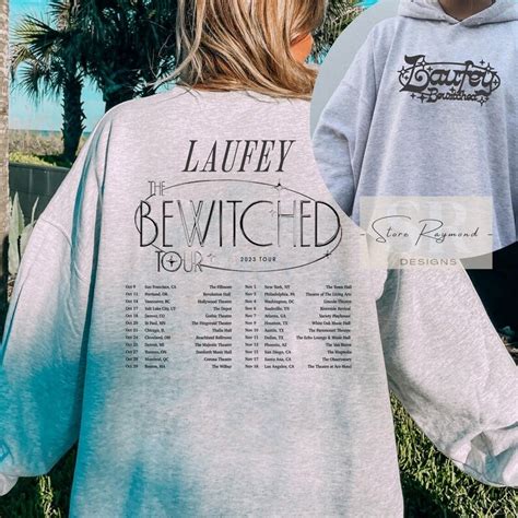 laufey bewitched tour merch